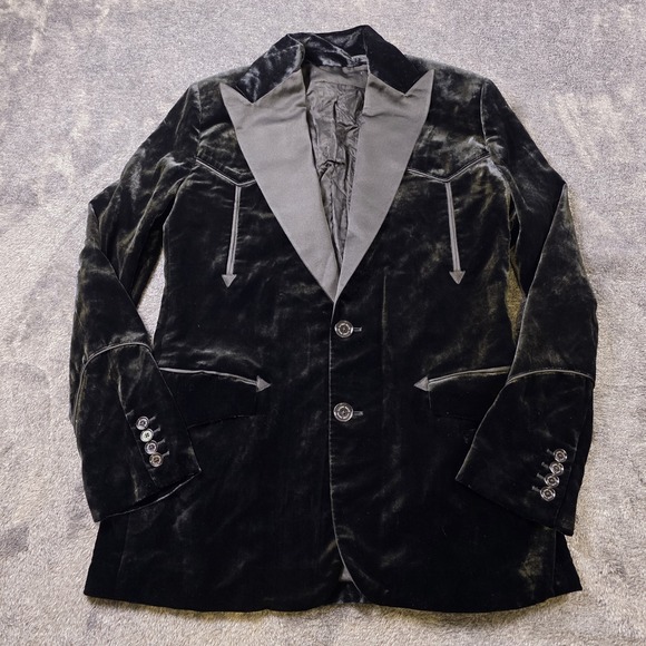 Ralph Lauren Purple Label Jackets & Blazers - Ralph Lauren Purple Label Walker Velvet Tuxedo Jacket Womens 4 Western $3,490